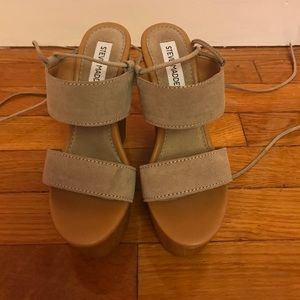 Steve Madden Tie-Up Wedges
